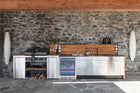 Sapphire Series 3 Premium Indoor/Outdoor Refrigerator w/Glass Door - SBC243SSPR