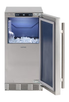 Sapphire Series 5 Indoor Clear Ice Machine, Square Cube, Gravity Drain, Panel Ready - SSIM15GDPR