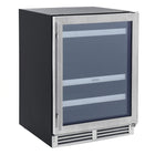 Sapphire Series 3 Premium Indoor/Outdoor Refrigerator w/Glass Door - SBC243SSPR