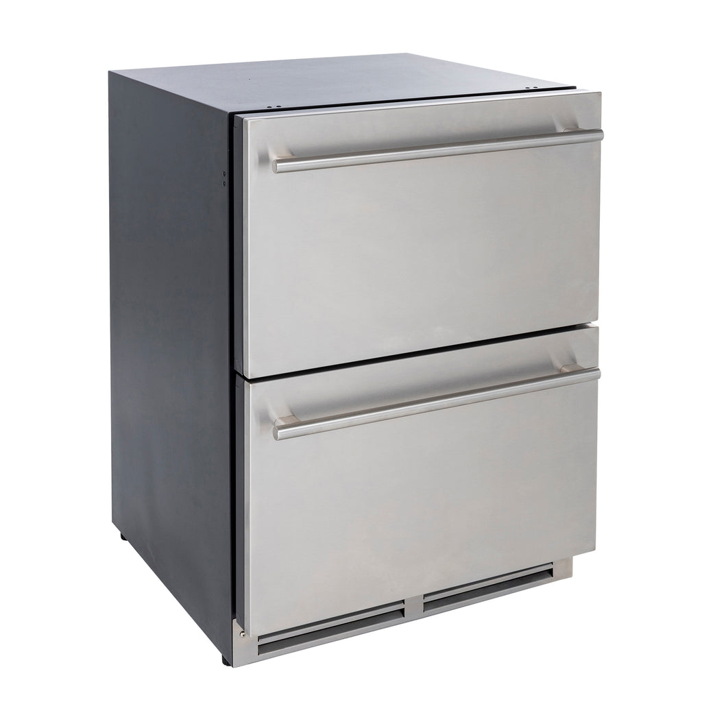 Sapphire Series 3 ADA-Height Indoor/Outdoor Refrigerator with 2 Drawers